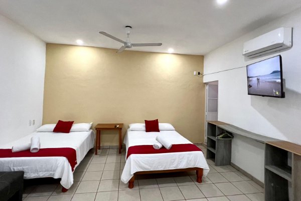 Bungalow triple-standard del hotel & bungalows bugambilias en san patricio melaque, jalisco