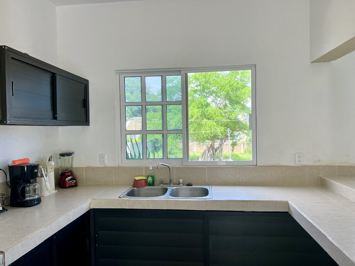 Linda Cocina en un bungalow familiar melaque